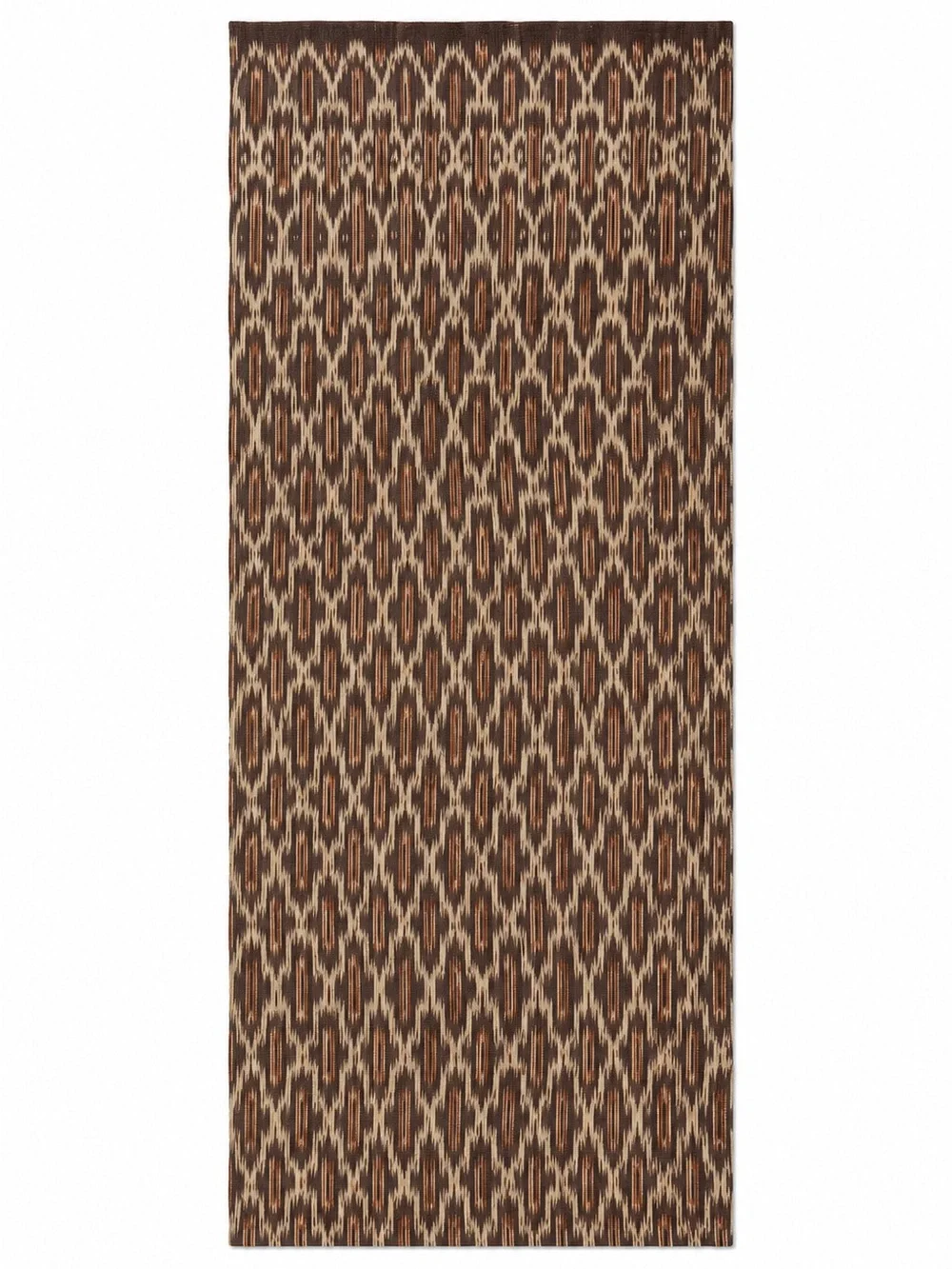 Handwoven Ikat Textile Wall Hanging Luxe Tribal Modern Art Upholstery #0530269